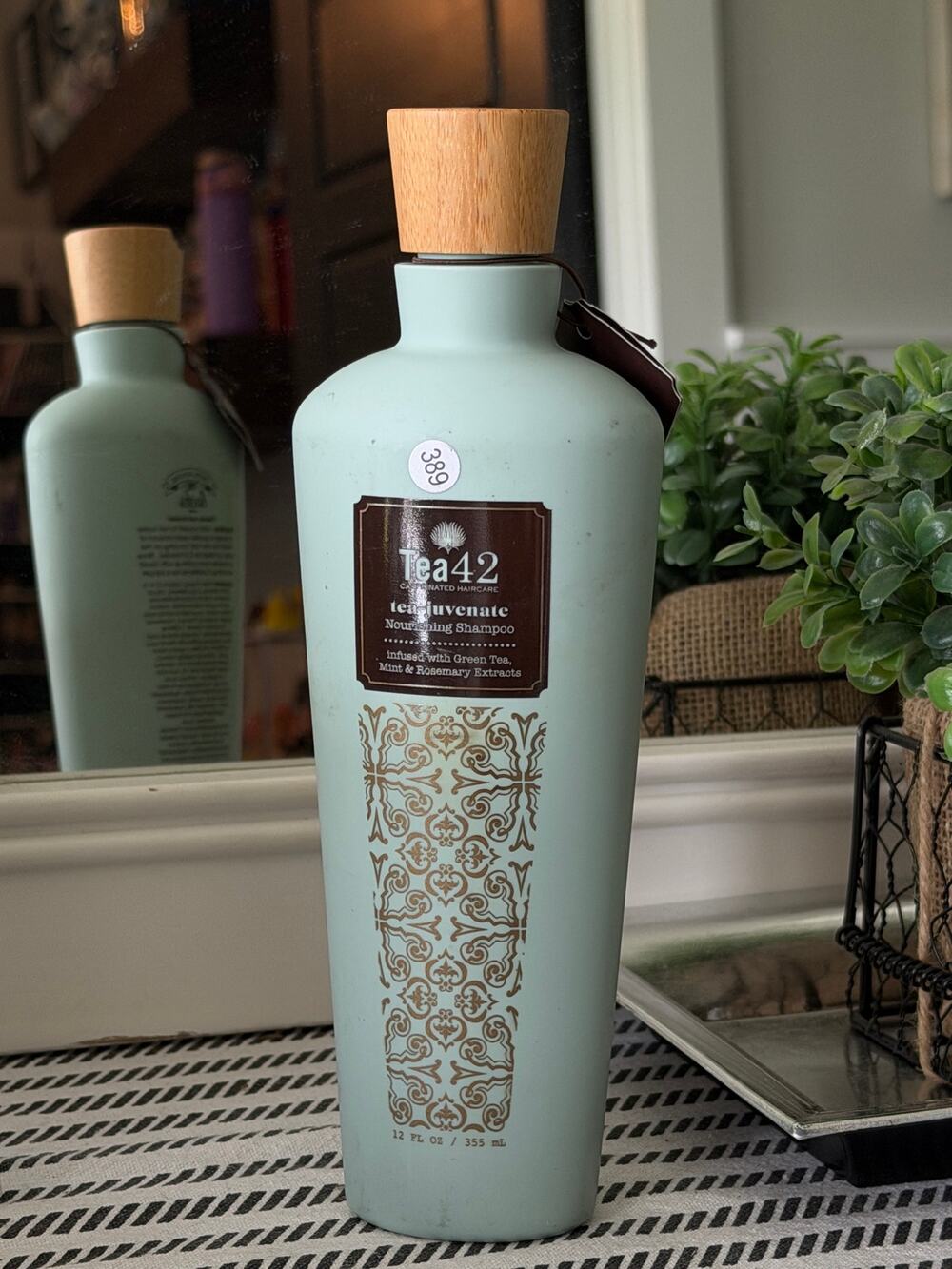 Tea42 Tea-Juvenate Caffeinated Nourishing Shampoo 12oz Sulfate Free